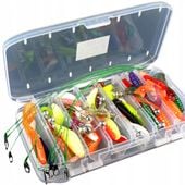 ZESTAW PRZYNĘT JAXON + PUDEŁKO 54 elementy Rippery twistery główki