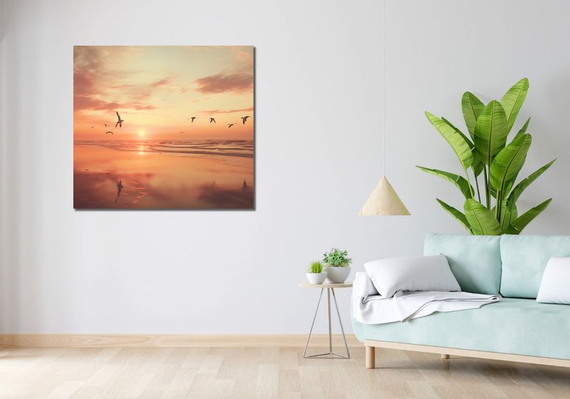 Obraz 100x90cm Spokojna Przystań zdjęcie 2