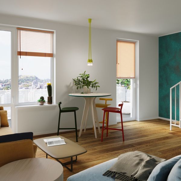 Lampa wisząca DIEGO 3 żółta zdjęcie 10