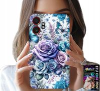 ETUI DO SAMSUNG XCOVER 7 PRO - KWIECISTE WZORY RÓŻEKWIATKI CASE + SZKŁO