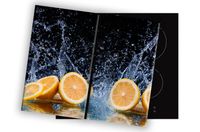 SZKLANA DESKA NA KUCHENKĘ 2x40x52 010D CYTRUSY