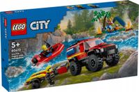 60412 - LEGO City - Terenowy wóz strażacki z łodzią ratunkową