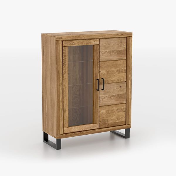 Witryna dębowa Como 2 zdjęcie 1