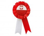 kotylion narodowy biało czerwoni święto