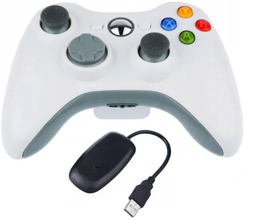 BEZPRZEWODOWY GAMEPAD XBOX 360 PC DUAL SHOCK PAD zdjęcie 1