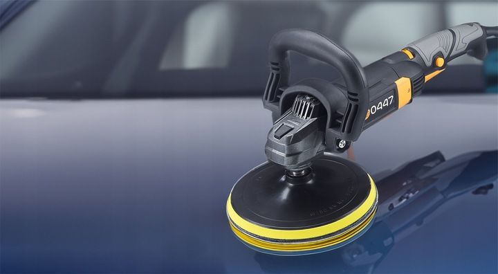 POLERKA SAMOCHODOWA SZLIFIERKA 4x GĄBKA+ PASTA POLERSKA MENZERNA MP Majster zdjęcie 13