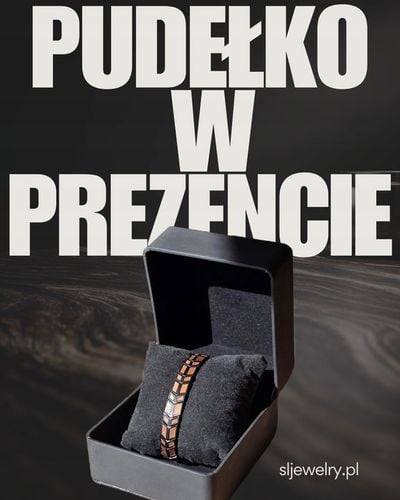 Męska bransoleta ze stali nierdzewnej i naturalnego drewna na Arena.pl