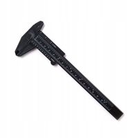 Suwmiarka do geometrii brwi, czarna