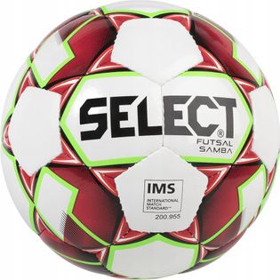 Piłka nożna Select Hala Futsal Samba 2018 IMS biało-czerwona 14791 4