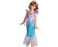 Strój przebranie dla dzieci Syrenka sukienka opaska 92/104 cm