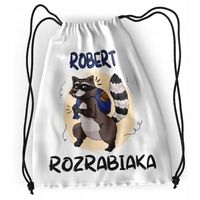 Plecak Sportowy Szkolny Dla Roberta Syna Dziecka Z Nadrukiem Ze Zdjęciem