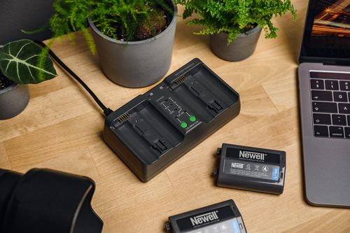 Ładowarka dwukanałowa Newell BC-18B do akumulatorów EN-EL18 do Nikon na Arena.pl