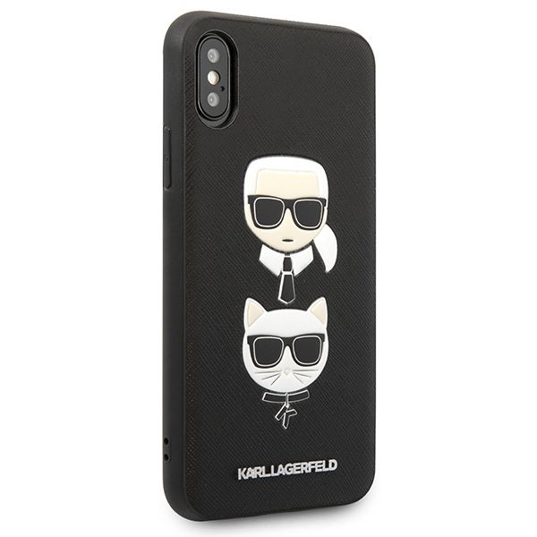 Etui Karl Lagerfeld do iPhone XS, iPhone X, Czarny zdjęcie 5