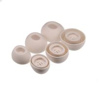 Gumki do Huawei FreeBuds 7i S,M,L  kremowe Ivory