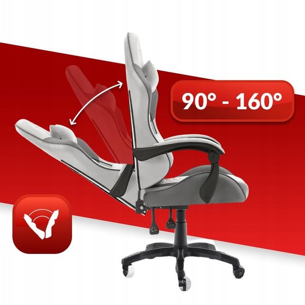 FOTEL GAMINGOWY DLA GRACZA BIUROWY HELL'S zdjęcie 11