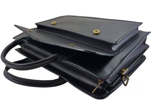 Damska teczka aktówka A4 - Czarna na Arena.pl