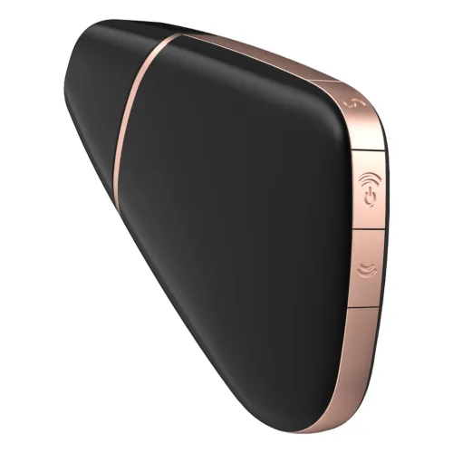 satisfyer love triangle black - model z systemem air pulse i bluetooth na Arena.pl