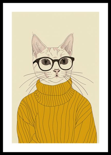 Plakat 30x45cm Intelektualista zdjęcie 3