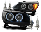 NOWE Lampy Reflektory Do BMW E60/E61 Od 2003 Do 2007 LED KIERUNKOWSKAZ  +H1