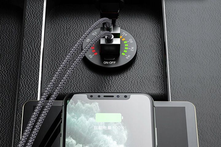 WOLTOMIERZ SAMOCHODOWY ŁADOWARKA USB QUICK CHARGE 3.0 USB USB-C 5V 3A zdjęcie 11