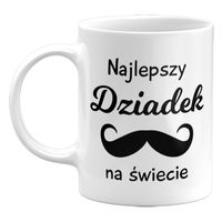 KUBEK NAJLEPSZY DZIADEK NA ŚWIECIE. PREZENT DLA DZIADKA, 330ML