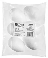 Jajka Styropianowe 9Cm 6 Szt.