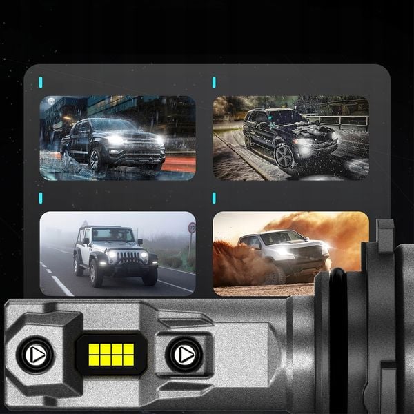 ŻARÓWKI LED HB4 QERK 1 DO 1 WIĘCEJ ŚWIATŁA CAN RETROFIT IDEALNIE DOPASOWANE zdjęcie 7