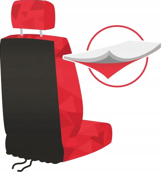 Pokrowce samochodowe do OPEL COMBO C D EKOSKÓRA zdjęcie 13