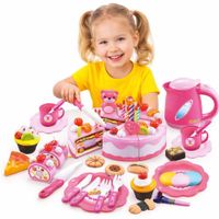 Zestaw urodzinowy - Tort do krojenia 80 elementów