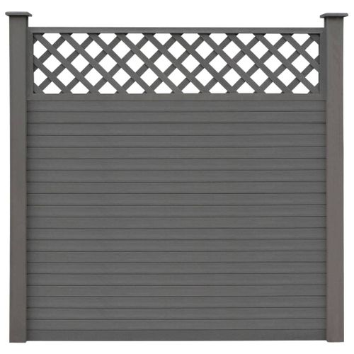 OGRODZENIE PŁOT DO OGRODU WPC SZARE 180x185cm na Arena.pl