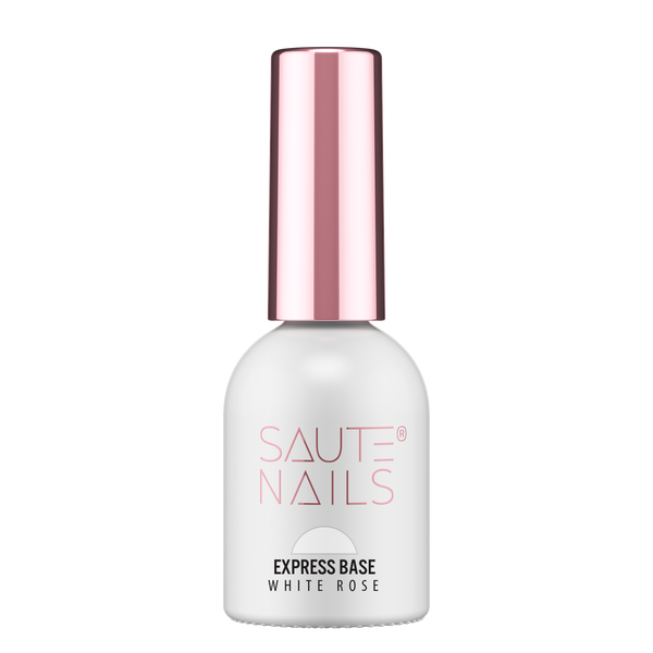 SAUTE NAILS Baza hybrydowa EXPRESS BASE - White Rose - 8ml zdjęcie 1