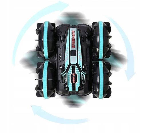 SAMOCHÓD ZDALNIE STEROWANY RC GESTAMI AMFIBIA 2 PILOTY 4x4 360° PŁYWAJĄCY na Arena.pl