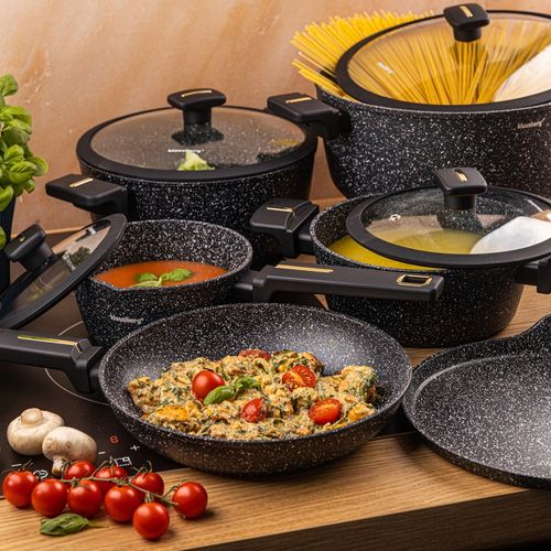 zestaw 12 elem. garnków marmurkowych klausberg kb-7966 na Arena.pl