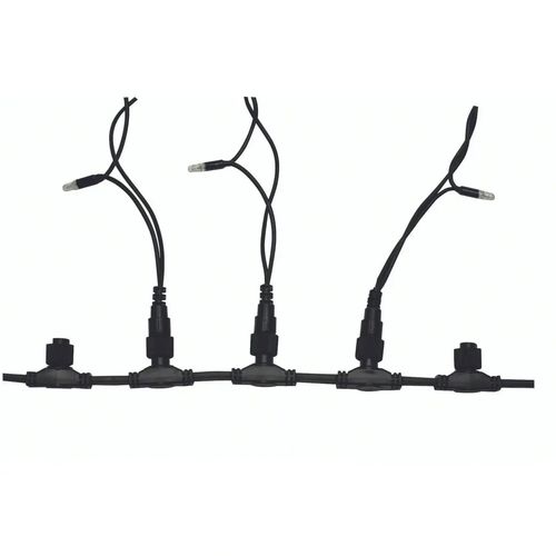 Rozdzielacz kurtyny 5 CHRISSLINE 8689 Markslojd zewnętrzny IP44 czarny na Arena.pl