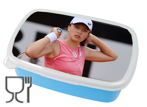 Pojemnik śniadaniowy - Lunchbox - Iga Świątek dla fana/fanki na Arena.pl