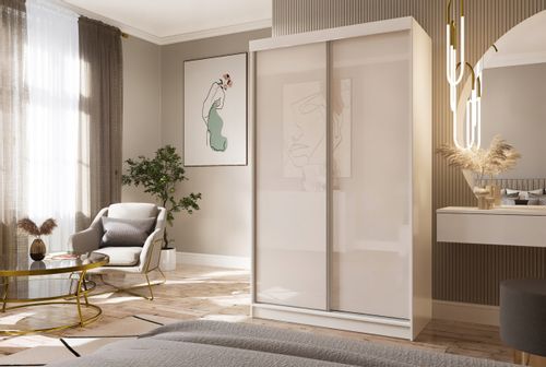 Szafa Przesuwna PARIS 125 Połysk na Arena.pl