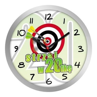 Zegar urodzinowy Prezent na 20 urodziny ścienny zdjęcie 1