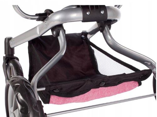 WÓZEK 2W1 GŁĘBOKI SPACERÓWKA DLA LALEK GONDOLA Składany + TORBA na Arena.pl