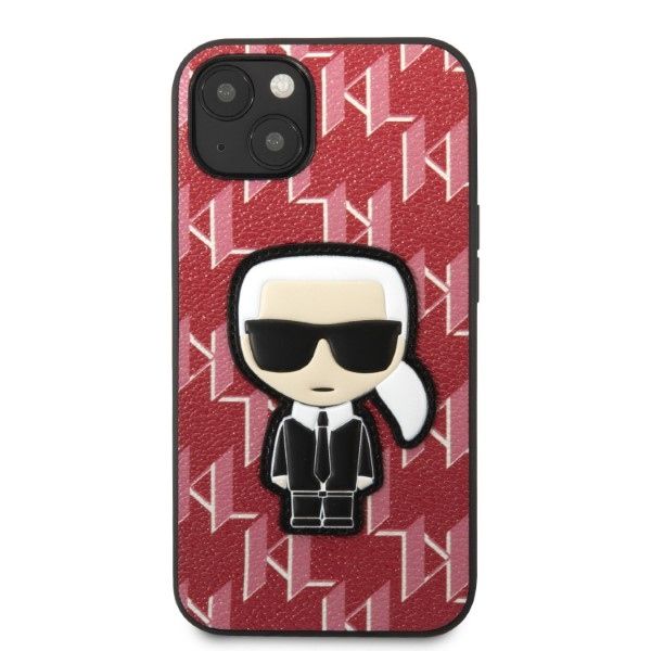 Etui Karl Lagerfeld do iPhone 15, iPhone 14, iPhone 13, Czerwony zdjęcie 3