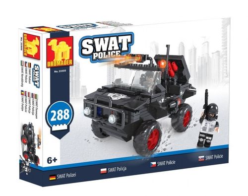KLOCKI SWAT POLICJA SAMOCHÓD POLICYJNY 288 ELEMENTÓW na Arena.pl