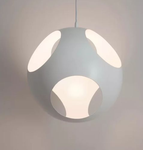 LED LAMPA WISZĄCA JOE 35CM E27 BIAŁA METAL na Arena.pl