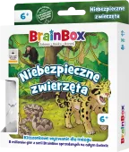 Gra edukacyjna - BrainBox Niebezpieczne zwierzęta - Wersja kieszonkowa