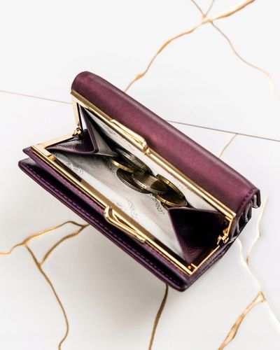 Portfel damski ze skóry Peterson modny skórzany z RFID STOP na prezent na Arena.pl