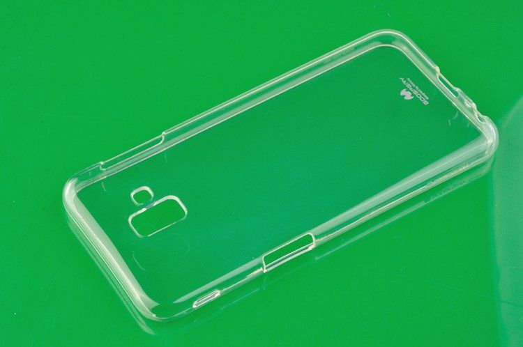 Etui Mercury Goospery Jelly Case do SAMSUNG GALAXY J6+ / J6 Plus przezroczysty zdjęcie 2