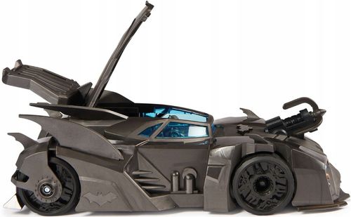 DC COMICS POJAZD BATMOBILE Z WYRZUTNIĄ + FIGURKA LALKA BATMAN 10 CM ZESTAW na Arena.pl
