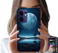 ETUI DO OPPO FIND X5 LITE - PEŁNIA KSIĘŻYCA KSIĘŻYC FUTERAŁ + FOLIA