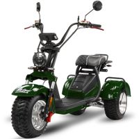Skuter elektryczny BILI COCO TRÓJKOŁOWY HM SPORT HM7 2x2000W 60V -zielony