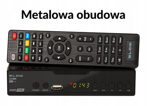 Tuner DVB-T2 DVB-C Hevc H.265 10bit dekoder tv naziemnej Cabletech na Arena.pl