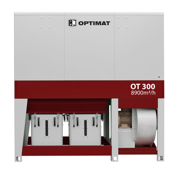 Odciąg do trocin OPTIMAT 8900 m3h wyciąg przemysłowy pochlaniacz wiór zdjęcie 8