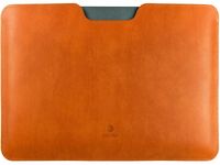 Pokrowiec skórzany z wycięciem do MacBook Air M1 M2 Pro 13” BRĄZ STYLOWY